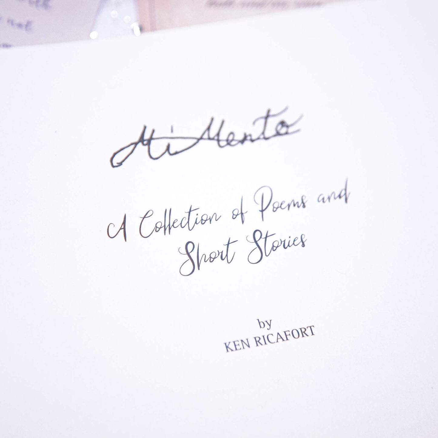 Mi Mento by Ken Ricafort